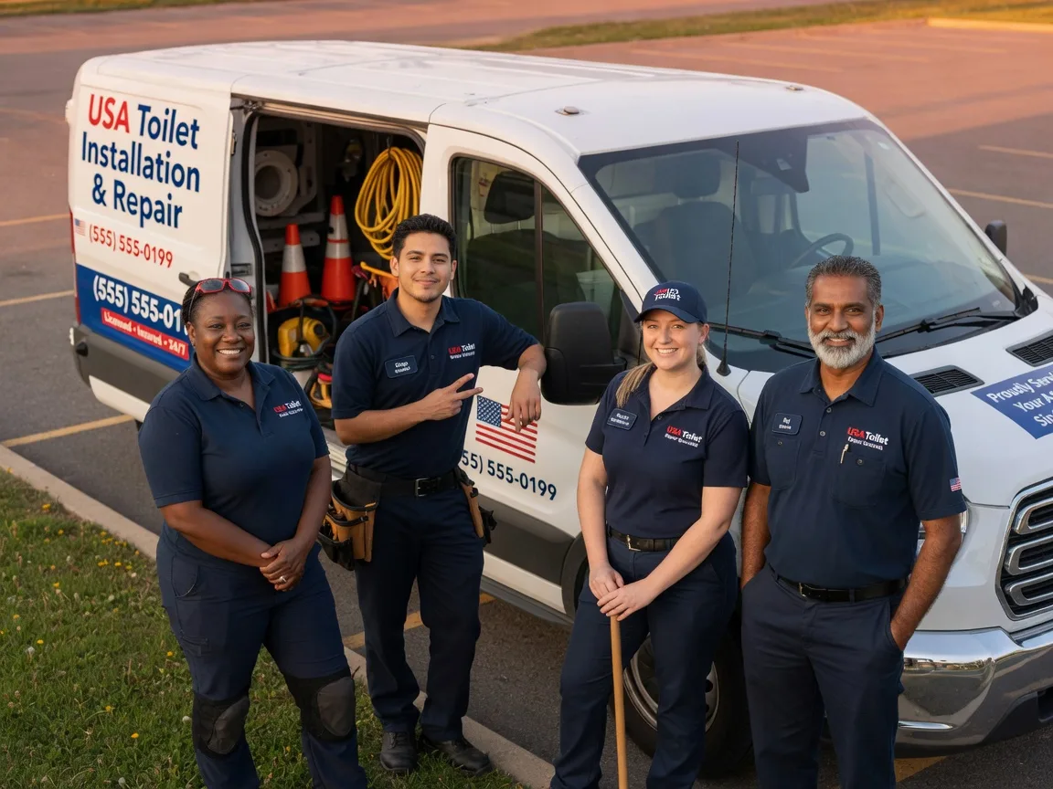 Toilet Installation company in Newhall, IA